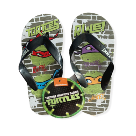 Slippers Ninja Turtles grey