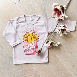 Fries before guys "Dusty pink" longsleeve