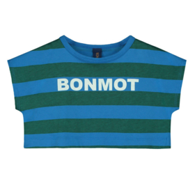 Bonmot Crop T-shirt Bonmot Fresh Blue
