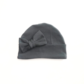 Bow hat "Antraciet"