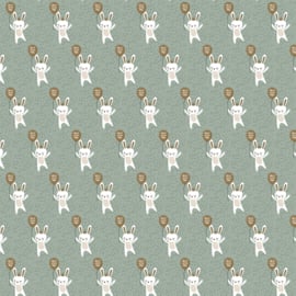 Block boden zakken - Baby Bunny - 12x07x19 cm 