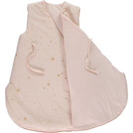 nobodinoz Sleeping Bag Cloud Gold Stella/ Dream Pink