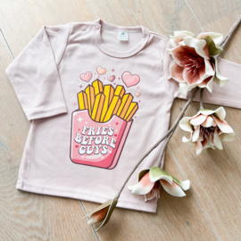 Fries before guys "Dusty pink" longsleeve