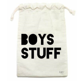 Cotton bag "Boys stuf"