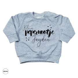 Pepernootje sweater "Grijs"