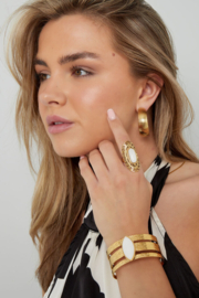 Statement ring grote steen