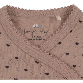 Konges Sløjd Longsleeve Newborn Body Du Coeur Sparrow