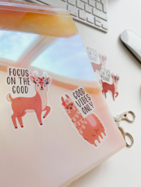 Deer sticker  -Focus on the good-