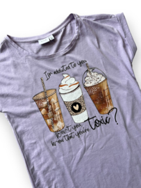 Limited edition "Addicted to coffee" dress