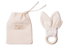 Nobodinoz bunny teether naturel