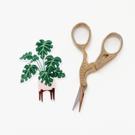 Plant sticker  -Monstera-