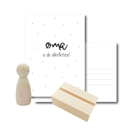 Pegdoll giftset "Oma"