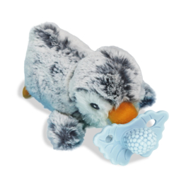 RaZbuddy speen en bijtspeen knuffel - Penguin