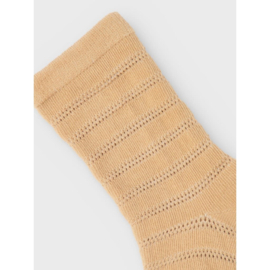 Lil'Atelier Hina knee socks Pebble