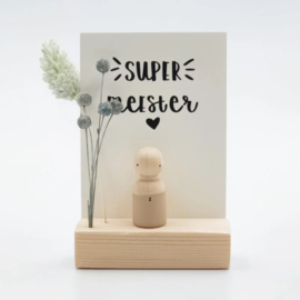 Cadeaudoosje "Super meester"