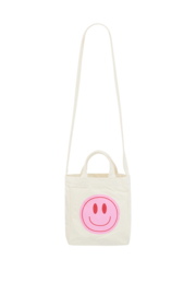 Canvas tas smiley