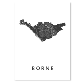 Borne city map