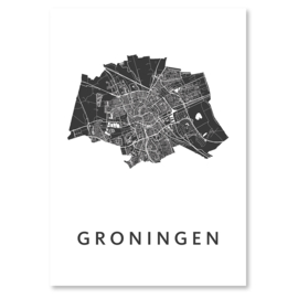 Groningen city map