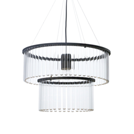 Maria SC Double hanglamp zwart - Pani Jurek