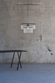 Maria SC Double hanglamp zwart - Pani Jurek