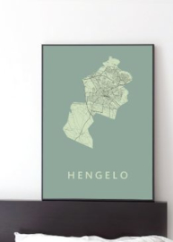 Hengelo city map