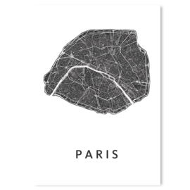Parijs   city map