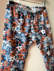 Broekje/Legging Floral Petrol