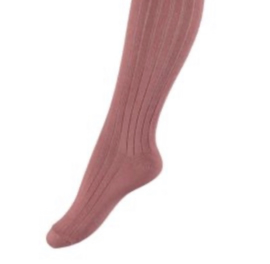 Kniekousen Rib Dusty Rose