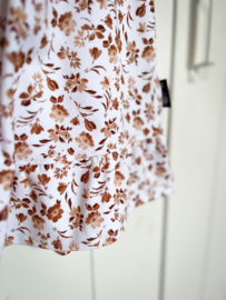 Summerdress Cognac Flowers