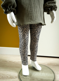 Broekje/Legging Natural Leopard