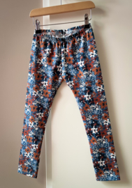 Broekje/Legging Floral Petrol