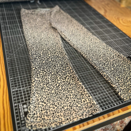 Flared Natural Leopard