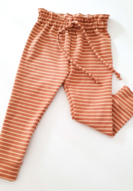 Broekje Striped Toffee