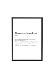 HORECAMEDEWERKSTER