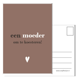 KAART / EEN MOEDER (8X)