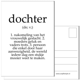 KAART / DOCHTER (8X)