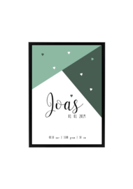 GEBOORTEPOSTER | JOAS