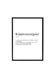 KRAAMVERZORGSTER