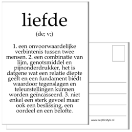 KAART / LIEFDE (8X)