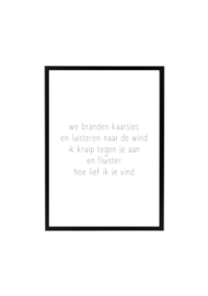 WE BRANDEN KAARSJES