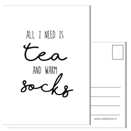 ALL I NEED IS TEA