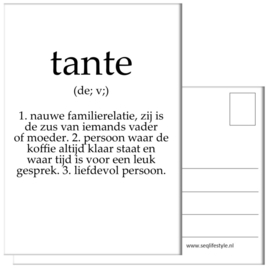 KAART / TANTE (8X)