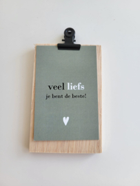 Veel liefs (6X)