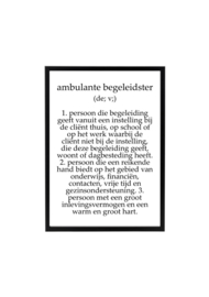 AMBULANT BEGELEIDSTER