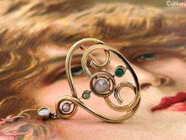 Jugendstil Brooch