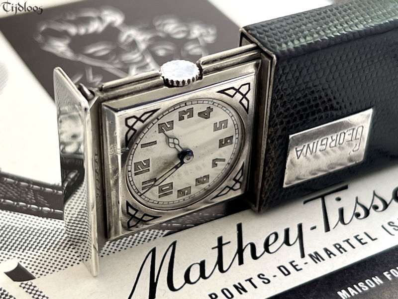 Mathey Tissot & Co. Travel watch