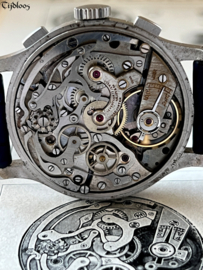 Gallet Chronograph Valjoux 71 Horloge