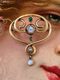 Jugendstil Brooch