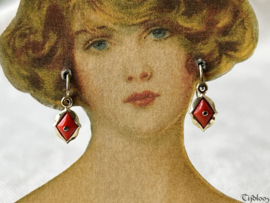 'New Old Stock' earrings 19th century