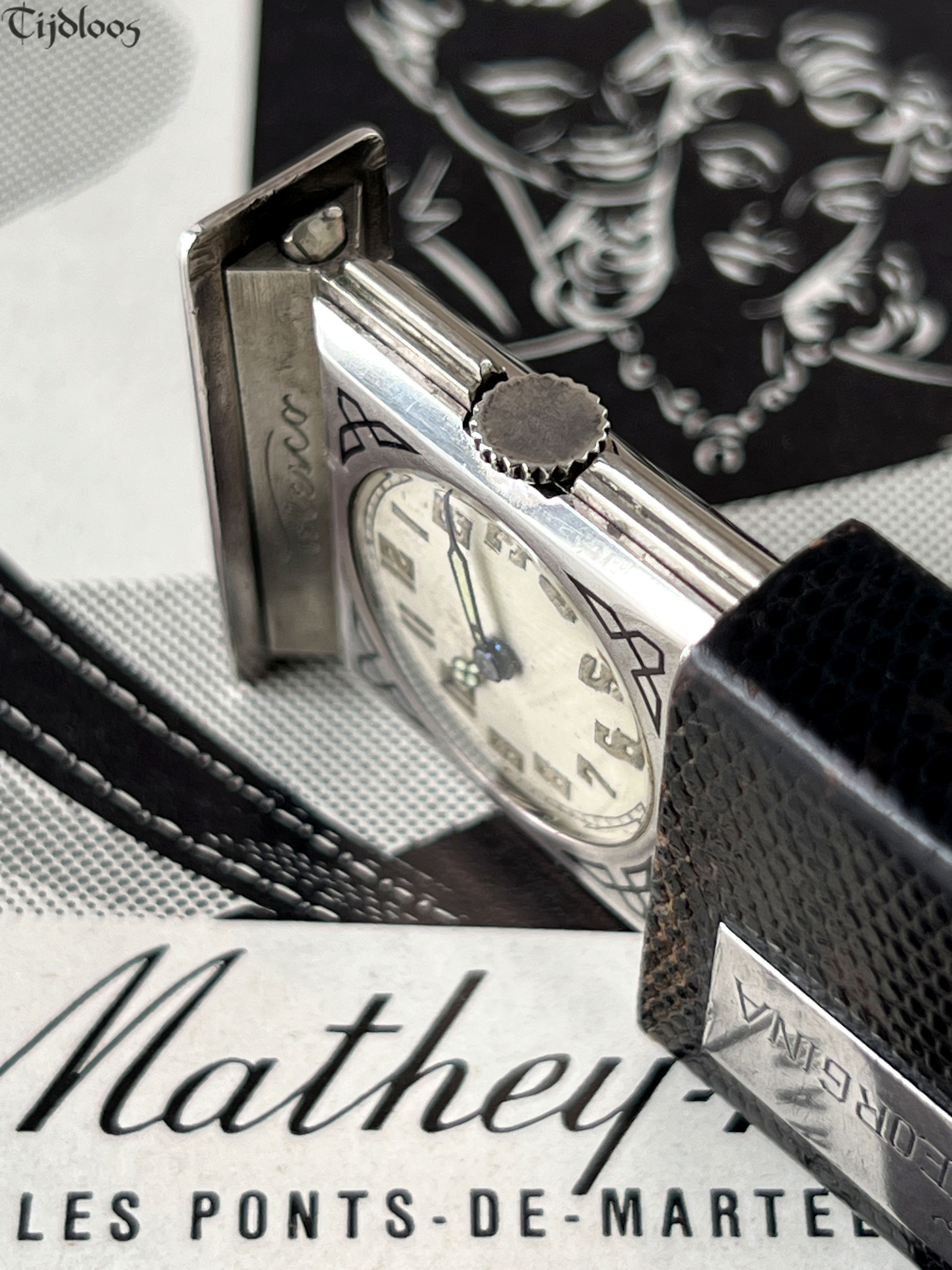 Mathey Tissot & Co. Travel watch